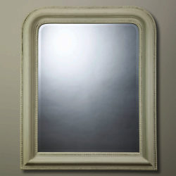 Brissi Hampshire Mirror, 87 x 72cm Grey